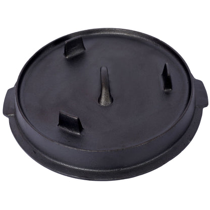 Basecamp Deep Camp Pot with Leg Base — Campfire & Cookout Dutch-Style Pot