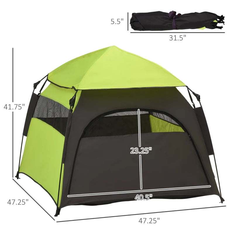 Basecamp Pop-Up Pet Camping Tent (X-Large & Large Dogs)
