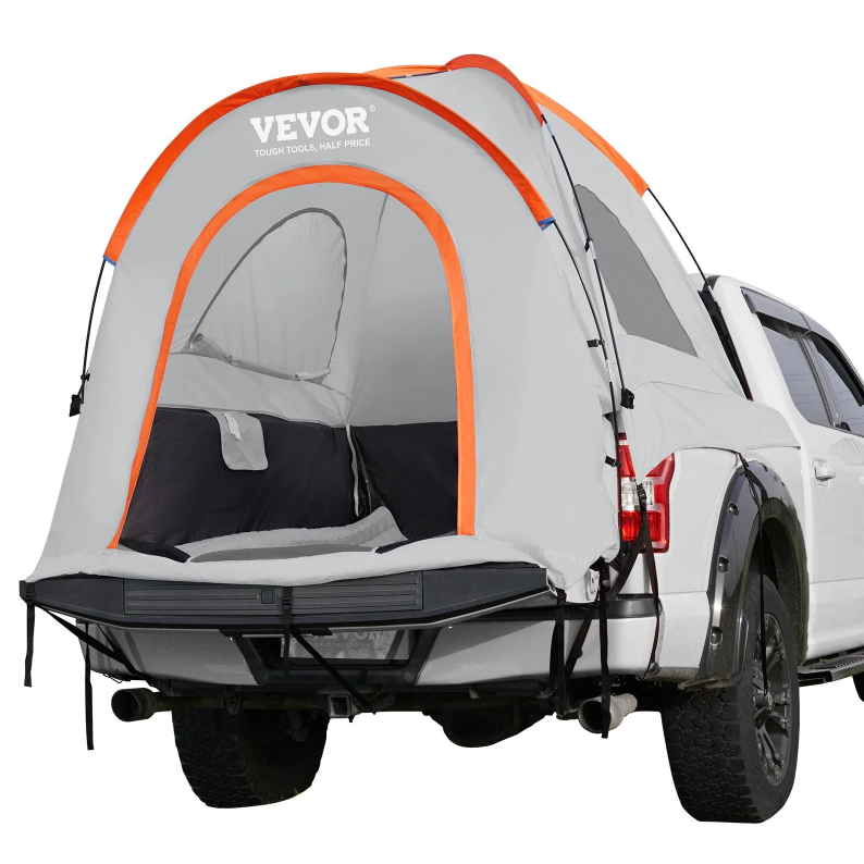 Basecamp Truck Bed Tent — 2-3 Person, Waterproof, Fits 5.5–6 ft Beds