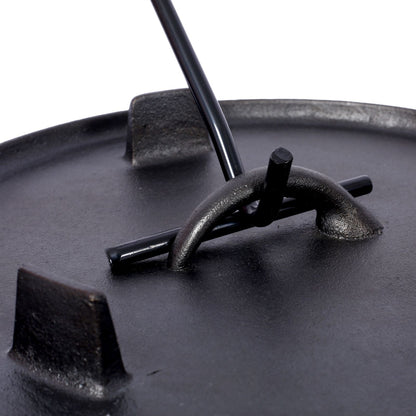 Basecamp Deep Camp Pot with Leg Base — Campfire & Cookout Dutch-Style Pot