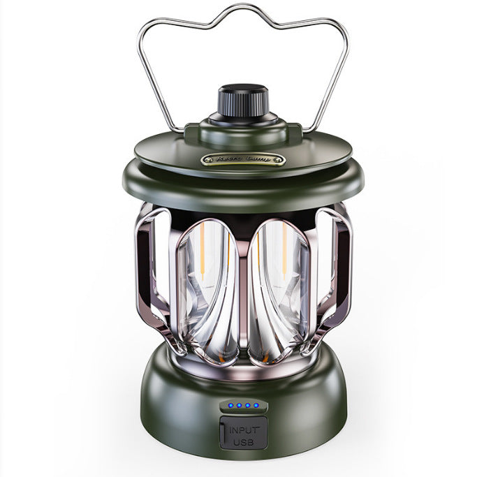 Basecamp Retro Horse Lantern (USB Rechargeable LED)