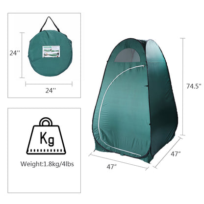 Basecamp Pop-Up Privacy Tent — Changing Room, Shower & Toilet Tent for Camping