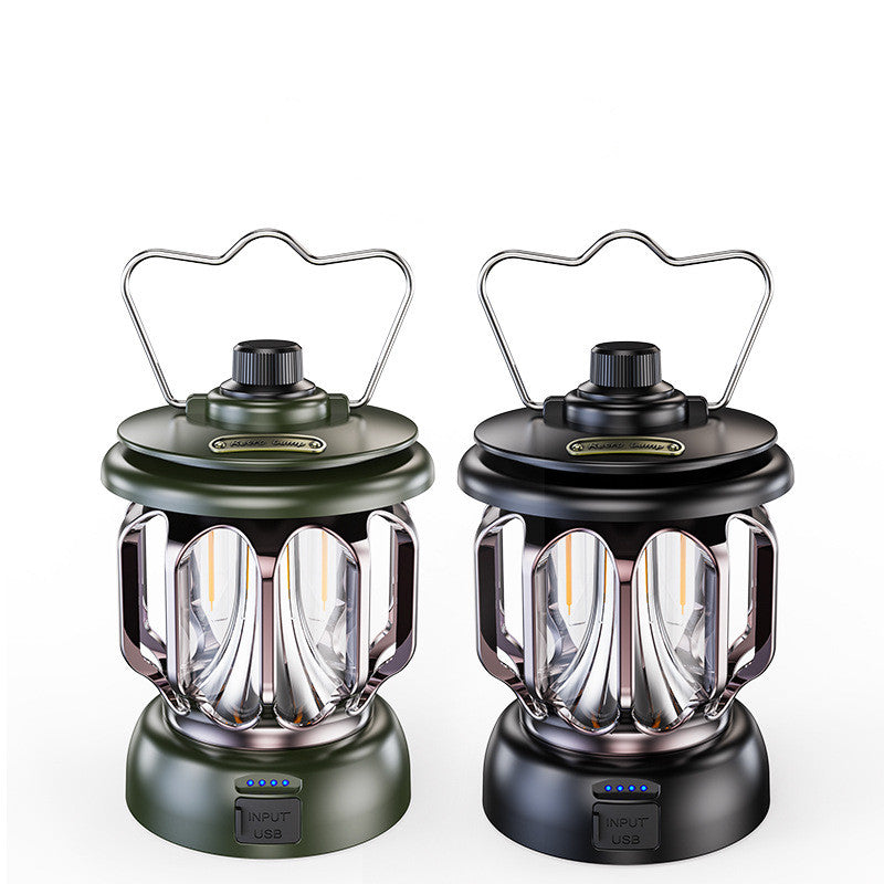 Basecamp Retro Horse Lantern (USB Rechargeable LED)